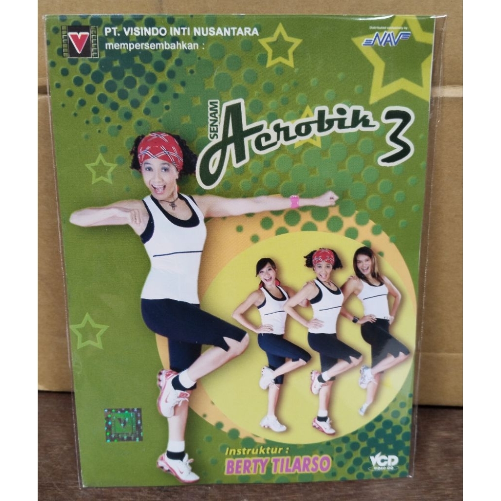 kaset vcd original senam aerobik vol 3