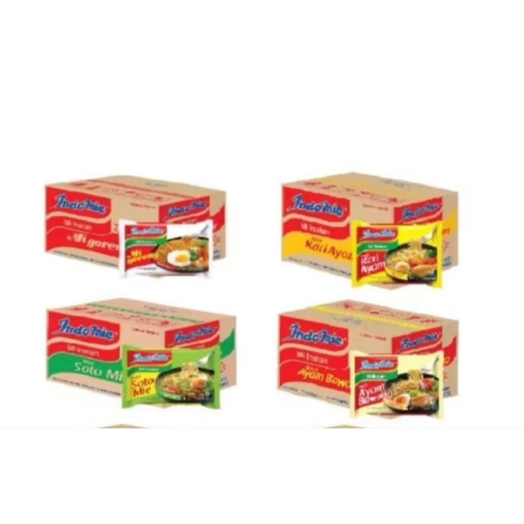 

Indomie All Varian 1 Dus isi 40 pcs @85g