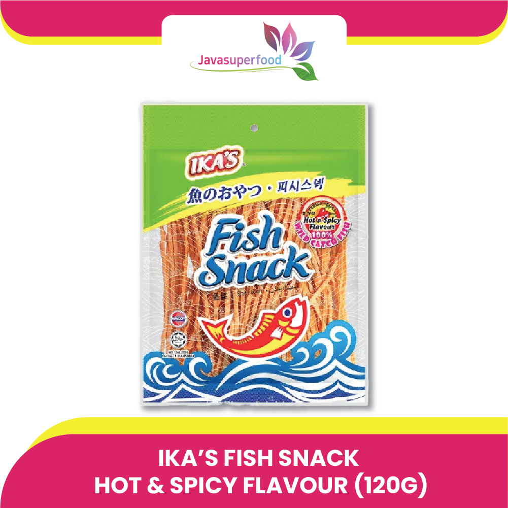 

Ika's Fish Snack Hot & Spicy 120gr