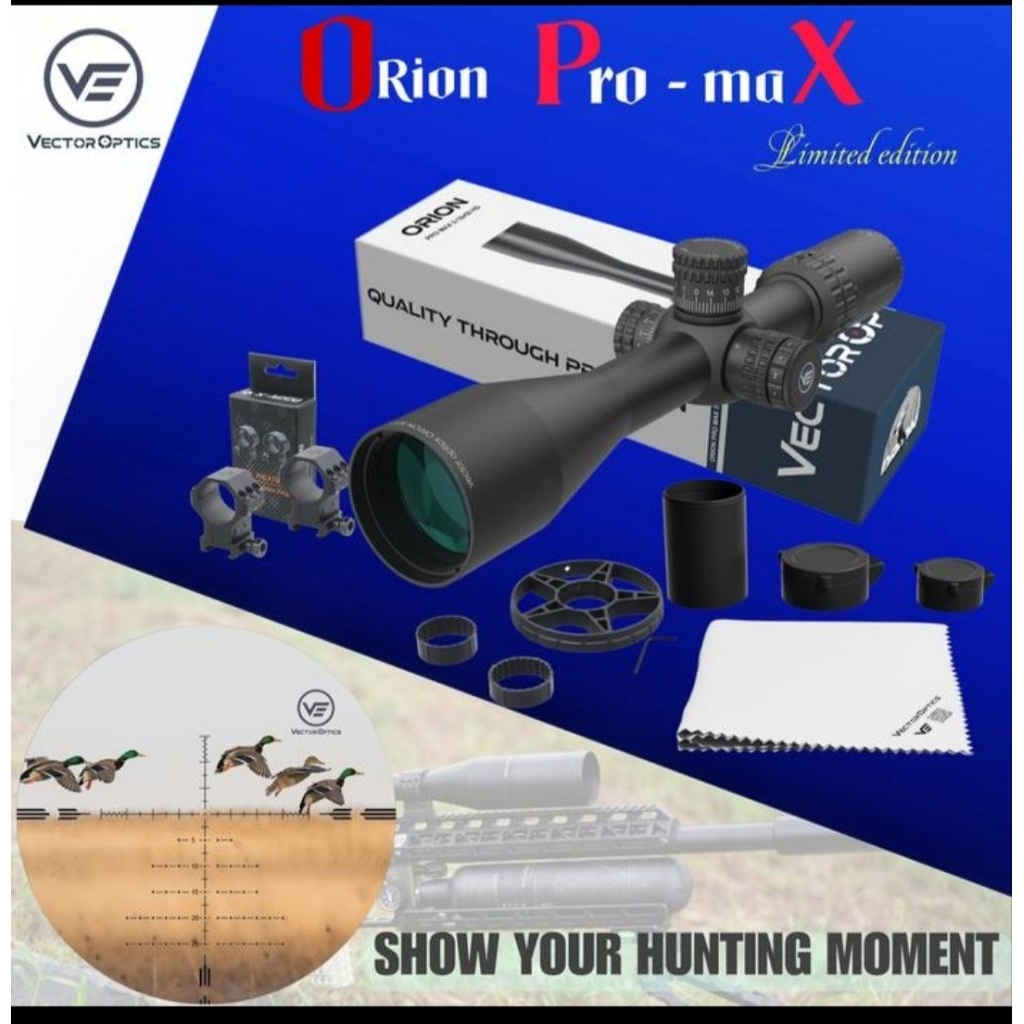 Teleskop Vector Orion ProMax HD  3-18x50 Sfir Sfp Zero_Stop