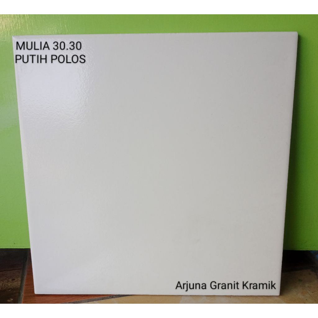 keramik lantai  ruangan 30x30 putih polos