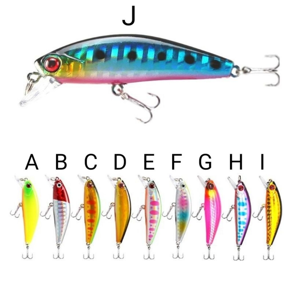 umpan/lure minnow sinking