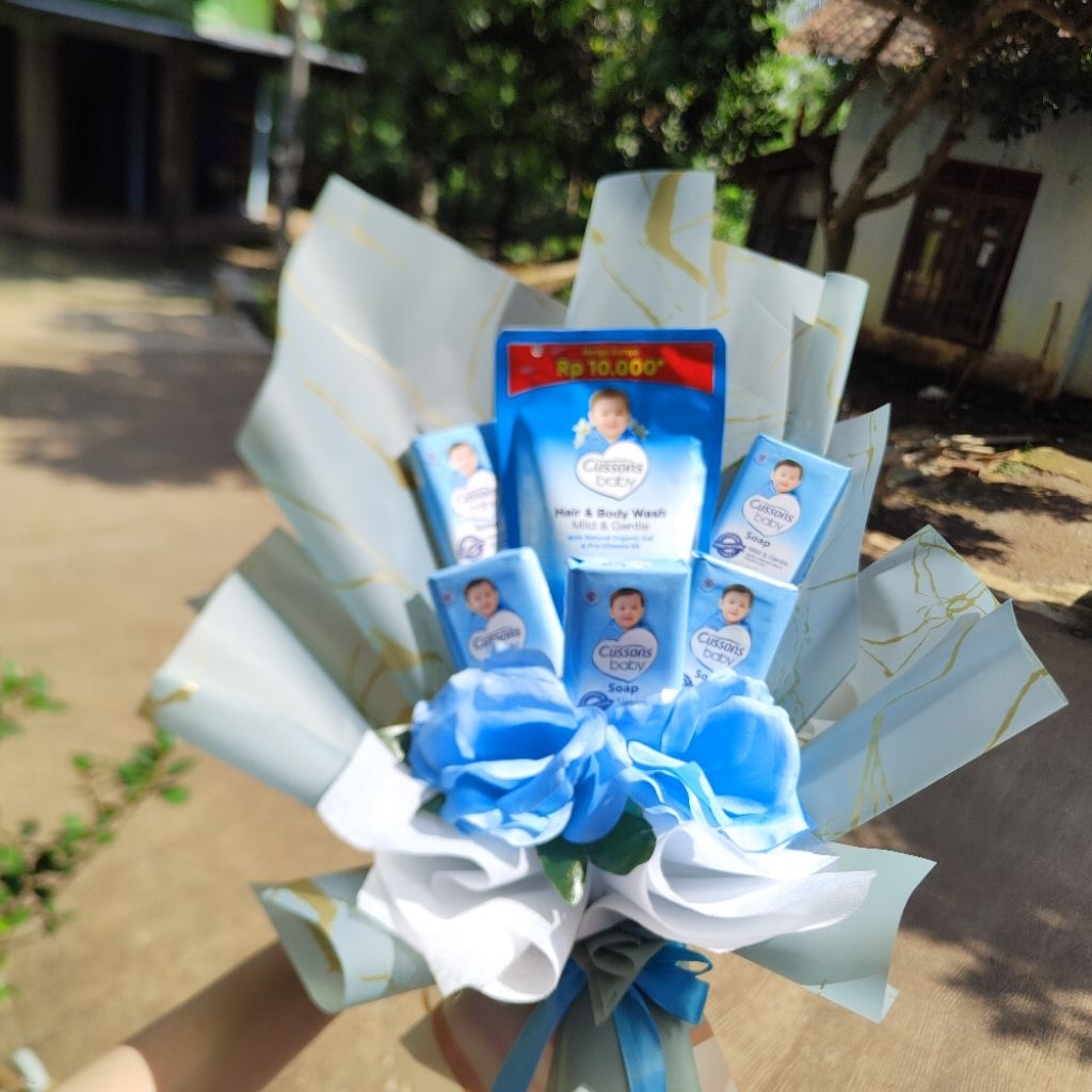 buket sabun bayi