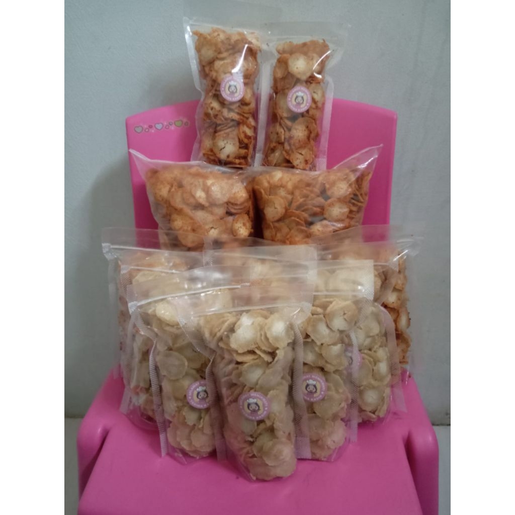 

KERIPIK MORING varian ORIGINAL & JERUK PEDAS 1 KG