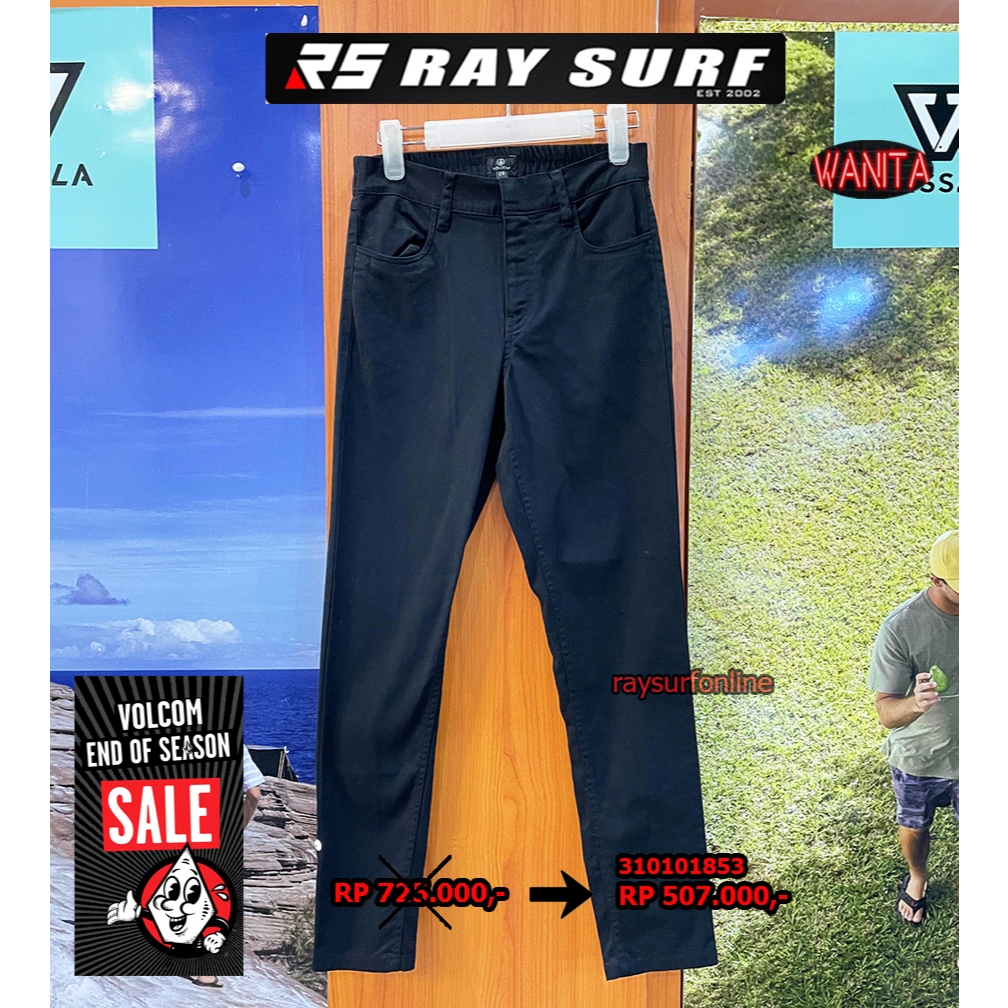 RAYSURF VOLCOM SALE CELANA PANJANG WANITA 310101853 ORIGINAL