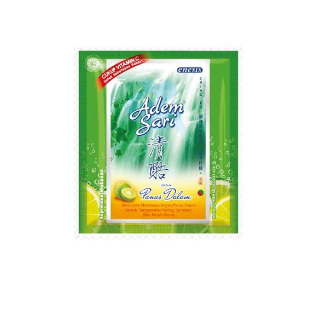 

adem sari sachet harga satuan