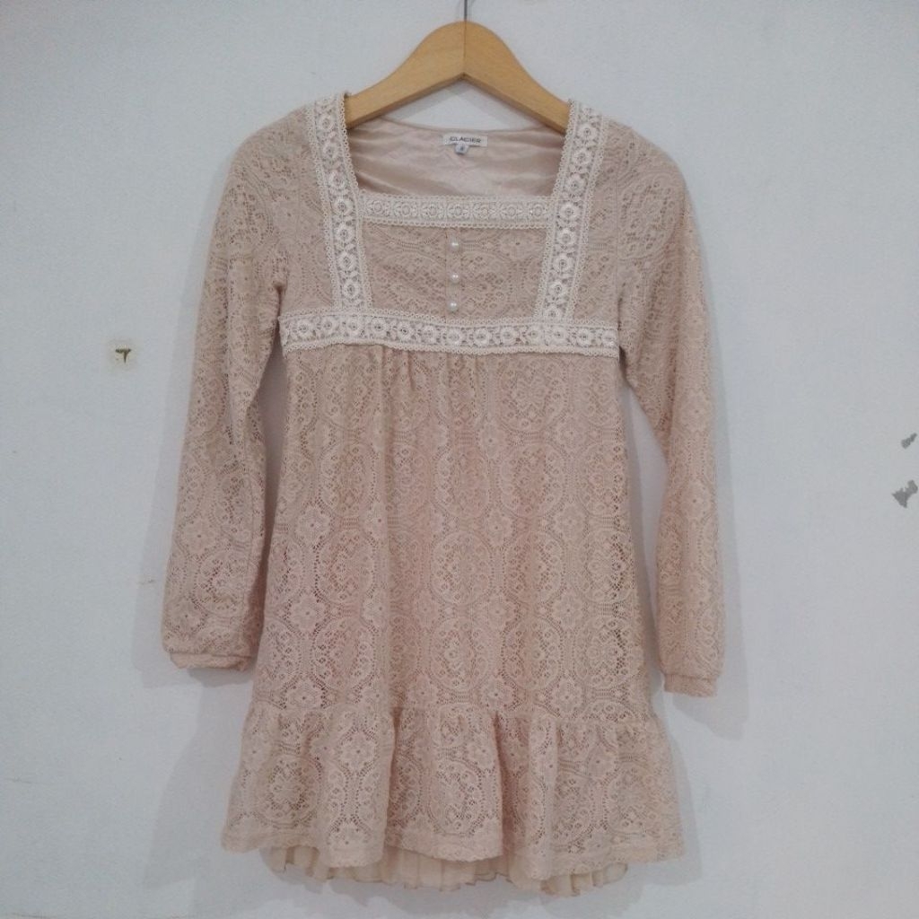 [PRELOVED] Dress Cream Glacier