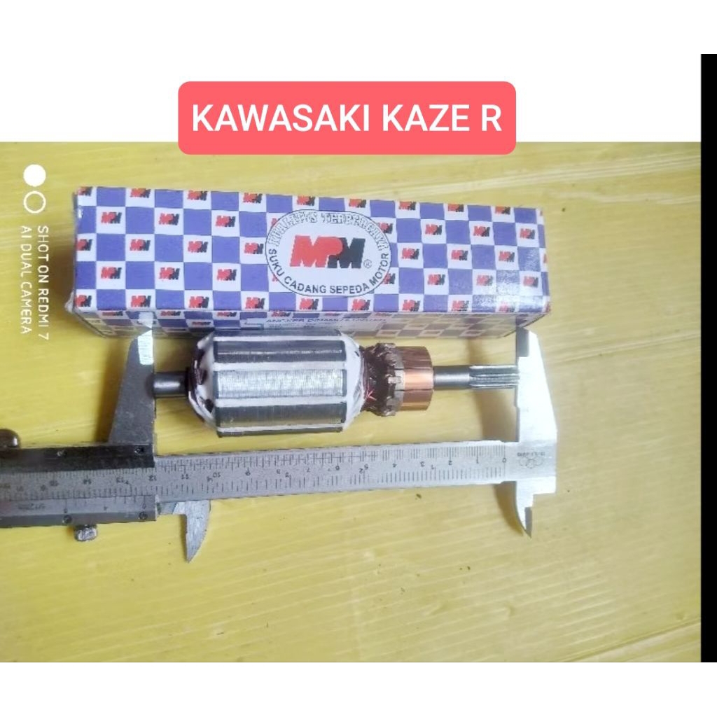 Angker dinamo starter stater Kawasaki Kaze Kaze R Kazer Athlete Edge ZX 130