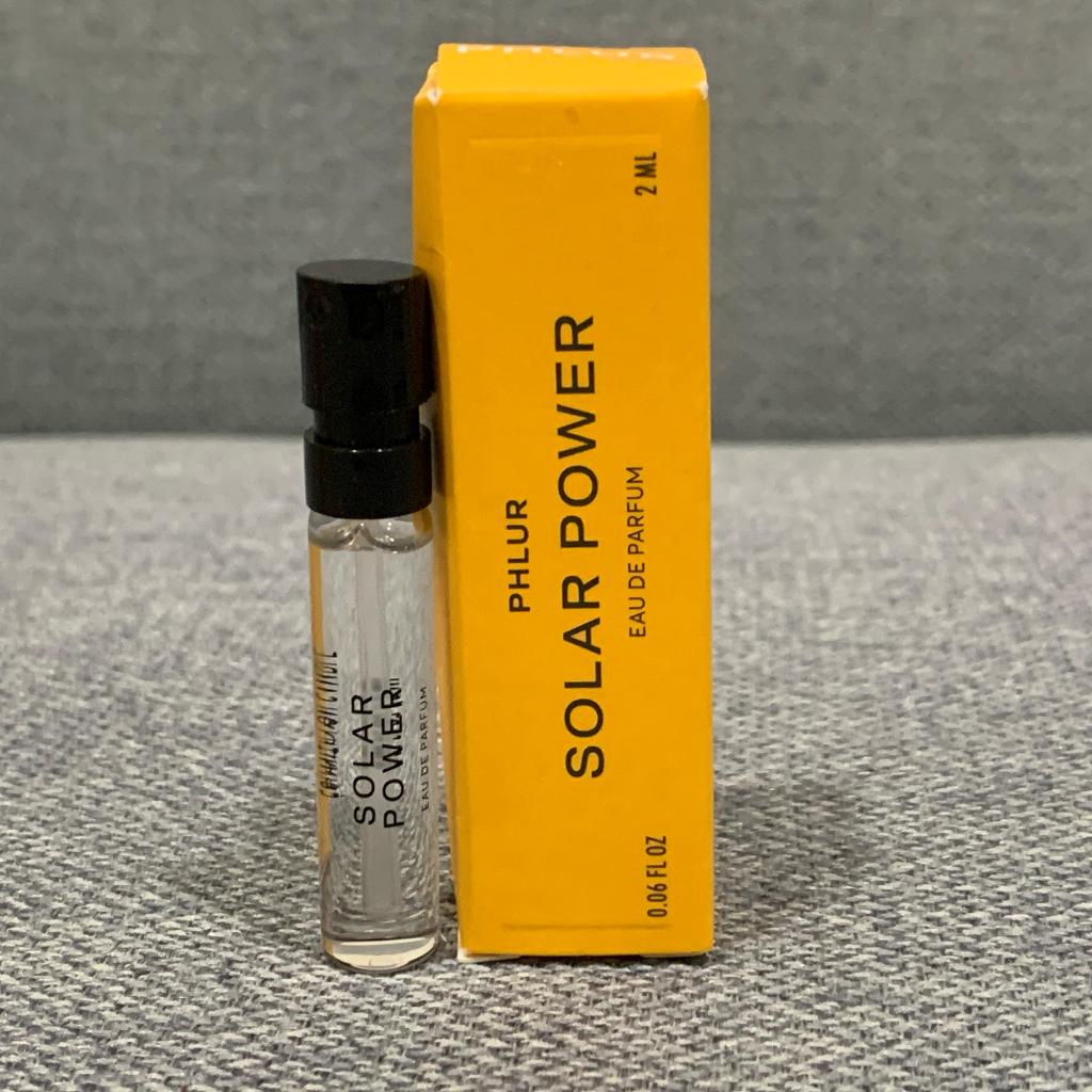 Phlur Solar Power / Vanilla Skin / Missing Person Edp 2ml