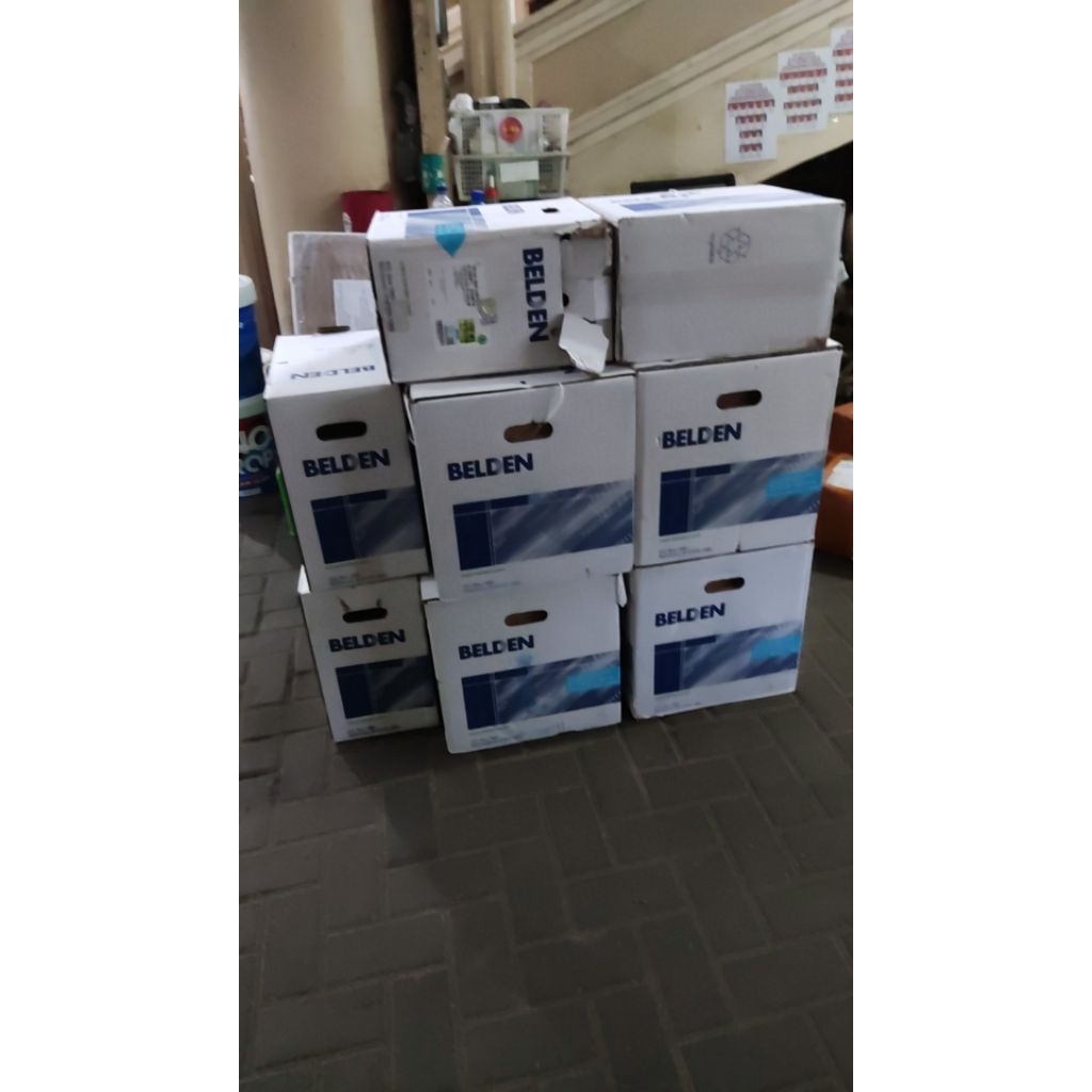 Kabel Lan cat 6 Belden 1 Roll @305m