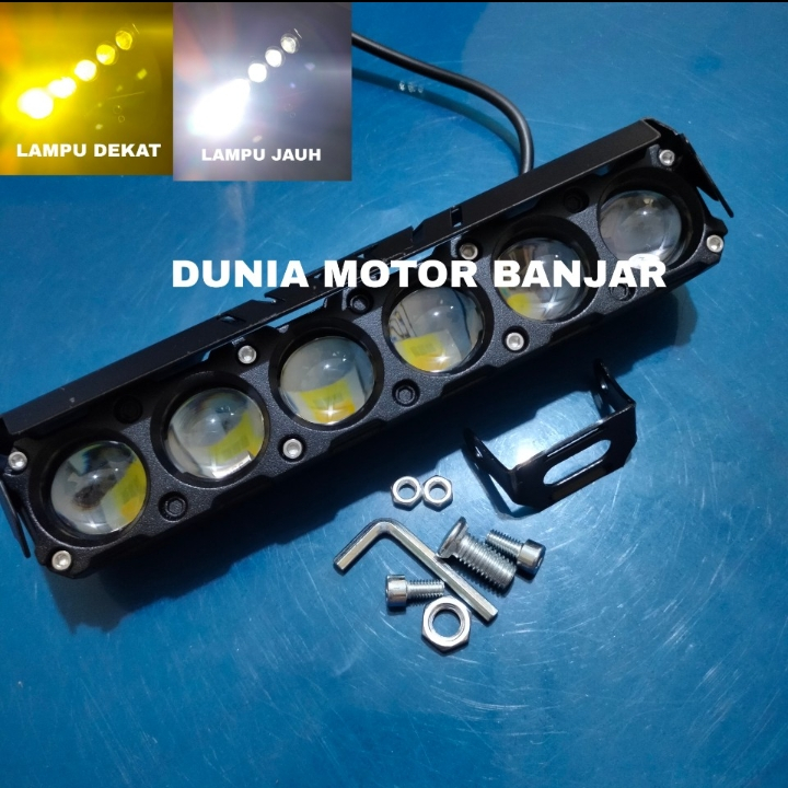 BJM Lampu Tembak LED Laser D2 D3 Transformer 6 Mata Lampu Tembak SQL Driving Lampu Tembak Laser LED 