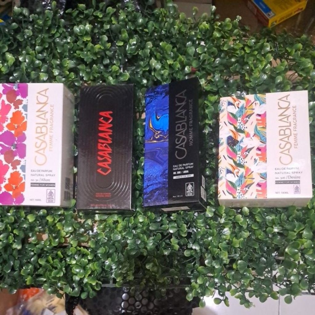 CASABLANCA EDT PARFUM BOTOL KACA 100% ORIGINAL