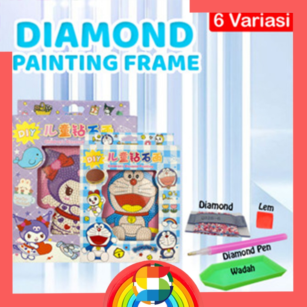Diy Diamond Painting Frame / Diamond Painting Sanrio