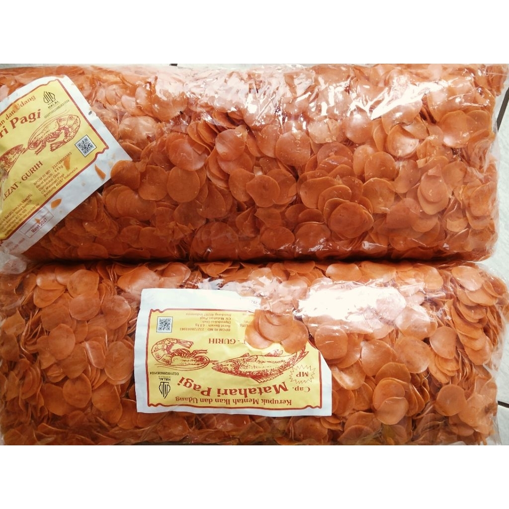 

Kerupuk MP Orange Per Ons