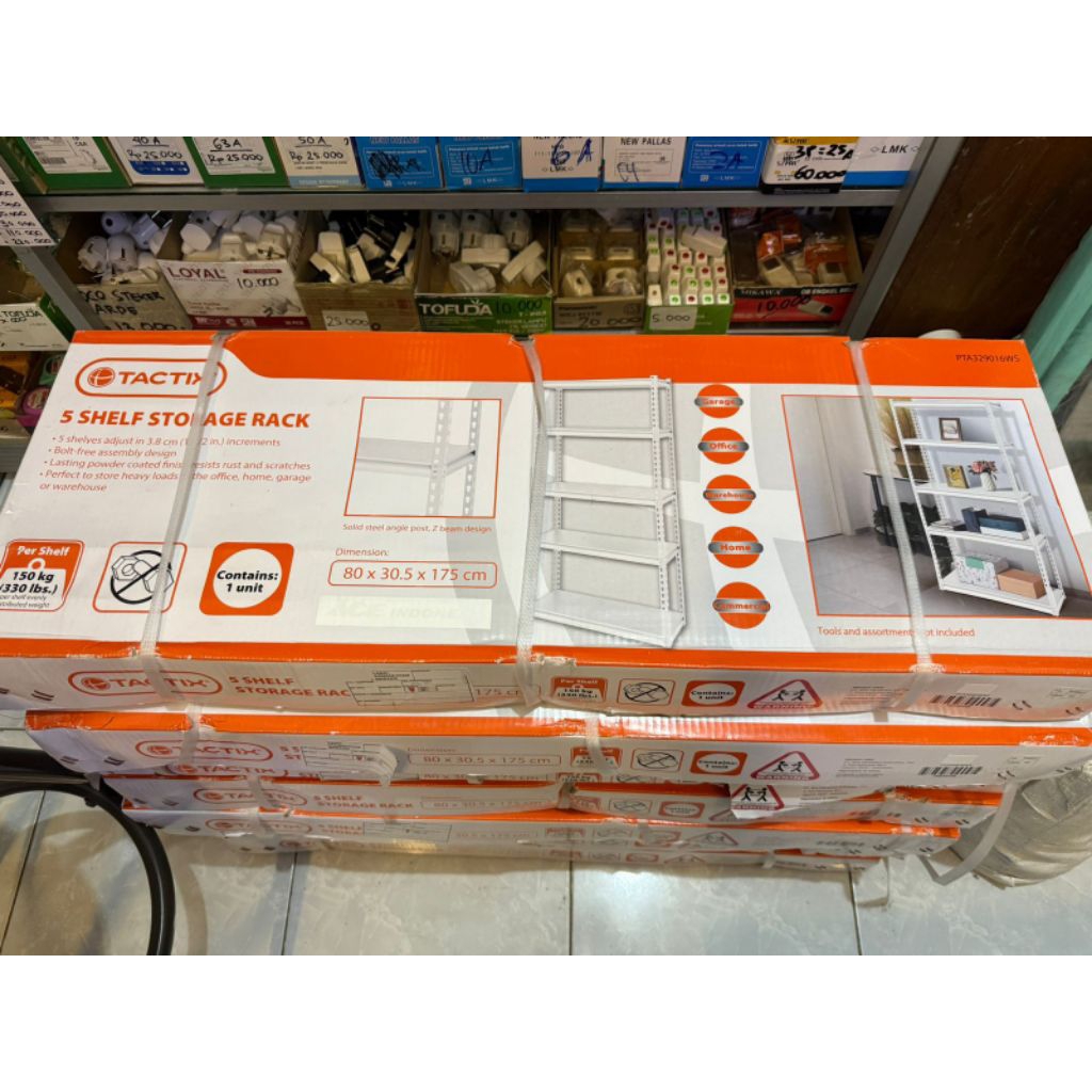 rak etalase toko tactix azko