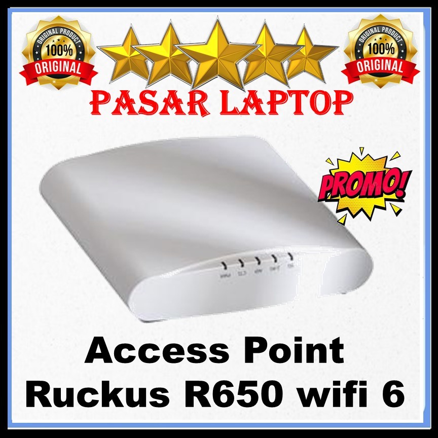 Access Point Ruckus R650 wifi 6 new-baru garansi