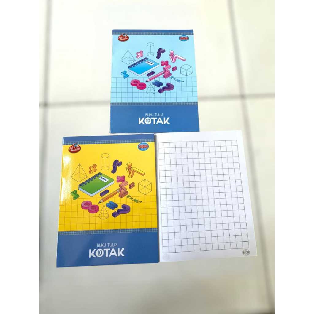 

Buku Tulis Kotak Besar 10 Mm Sidu Isi 38 Lbr