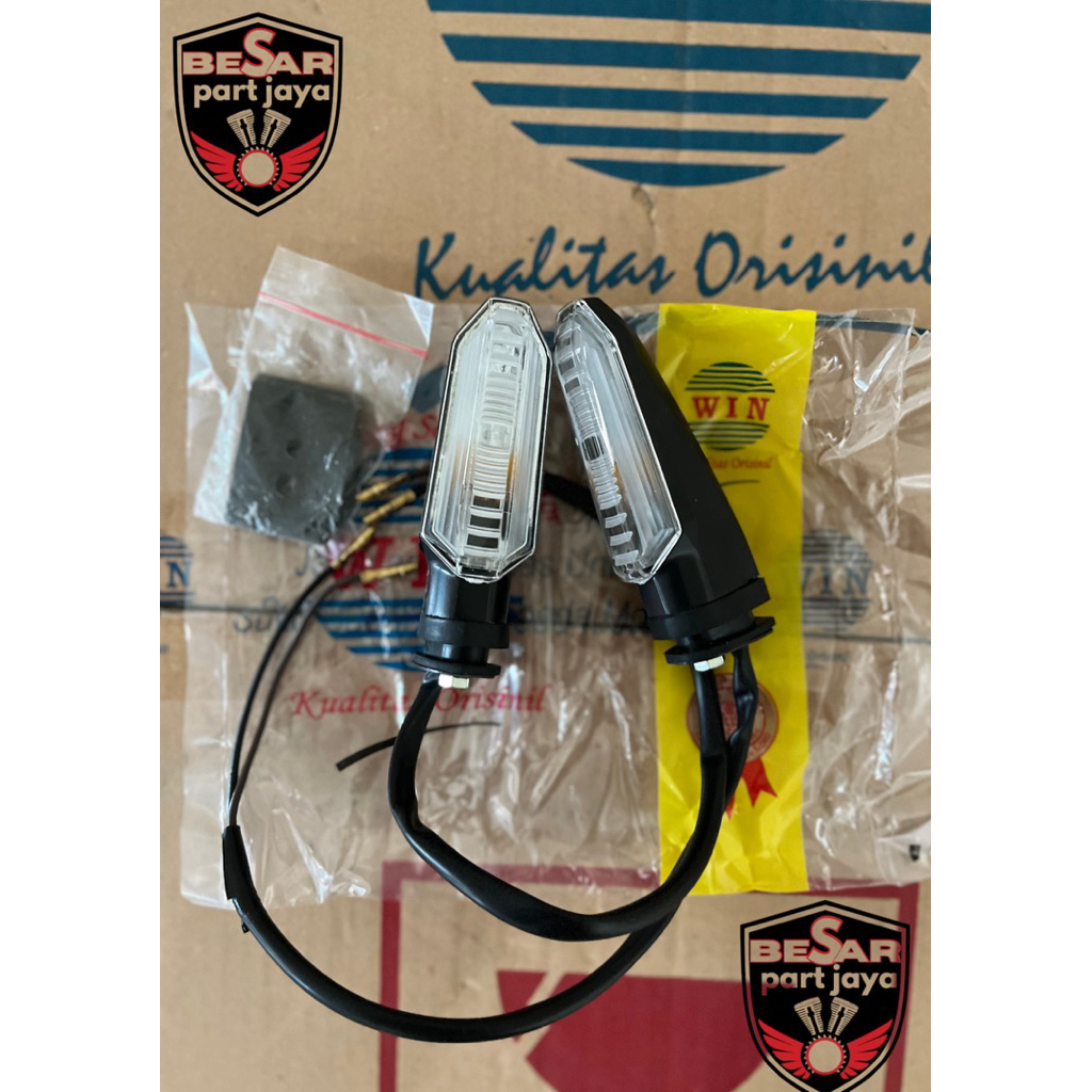 front winker lampu sein depan/belakang CB 150 r New Merk Win
