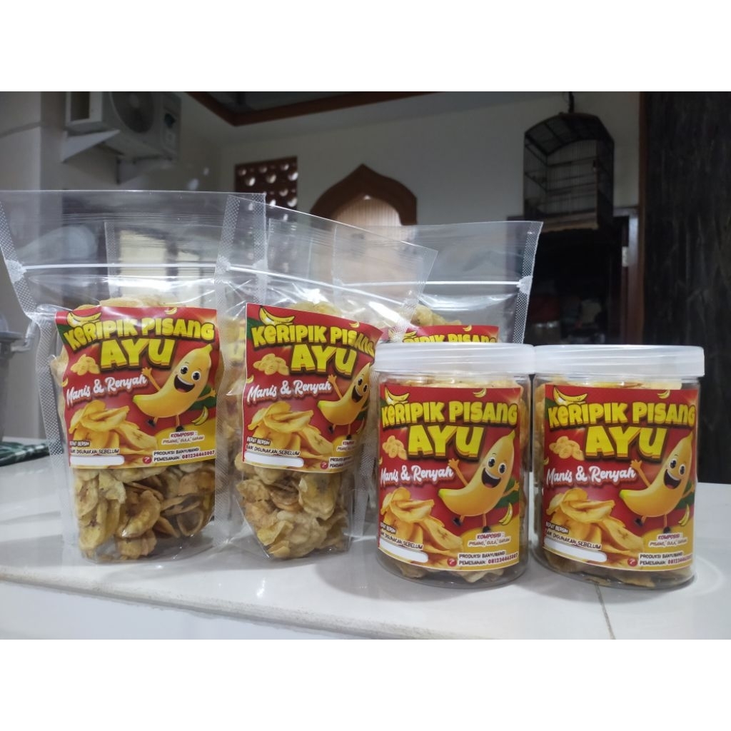 

Keripik pisang, kripik pisang manis