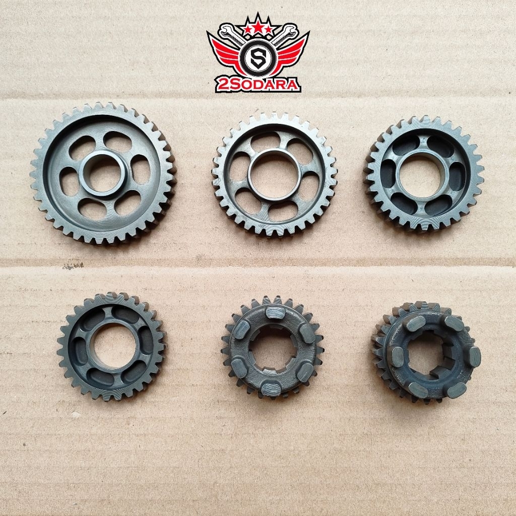 Gigi Rasio Gear Gir Rasio di bagian As Gear CB150R Old K15 - CBR150 Old ORIGINAL