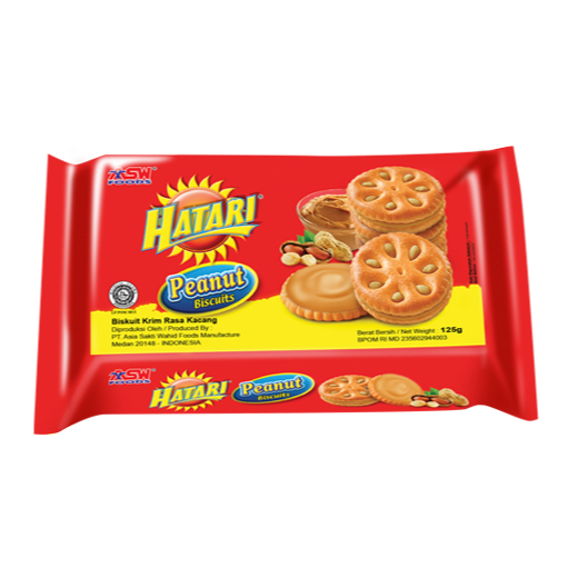 

HATARI PEANUT BISC 125 GR 8997025915131