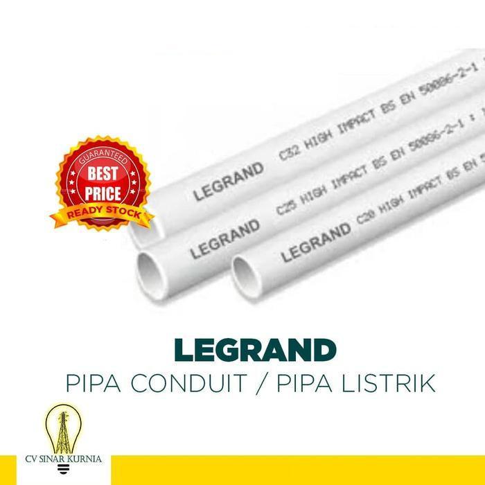 PIPA CONDUIT / PIPA LISTRIK 20MM LEGRAND / Paralon Listrik Panjang 2.9m