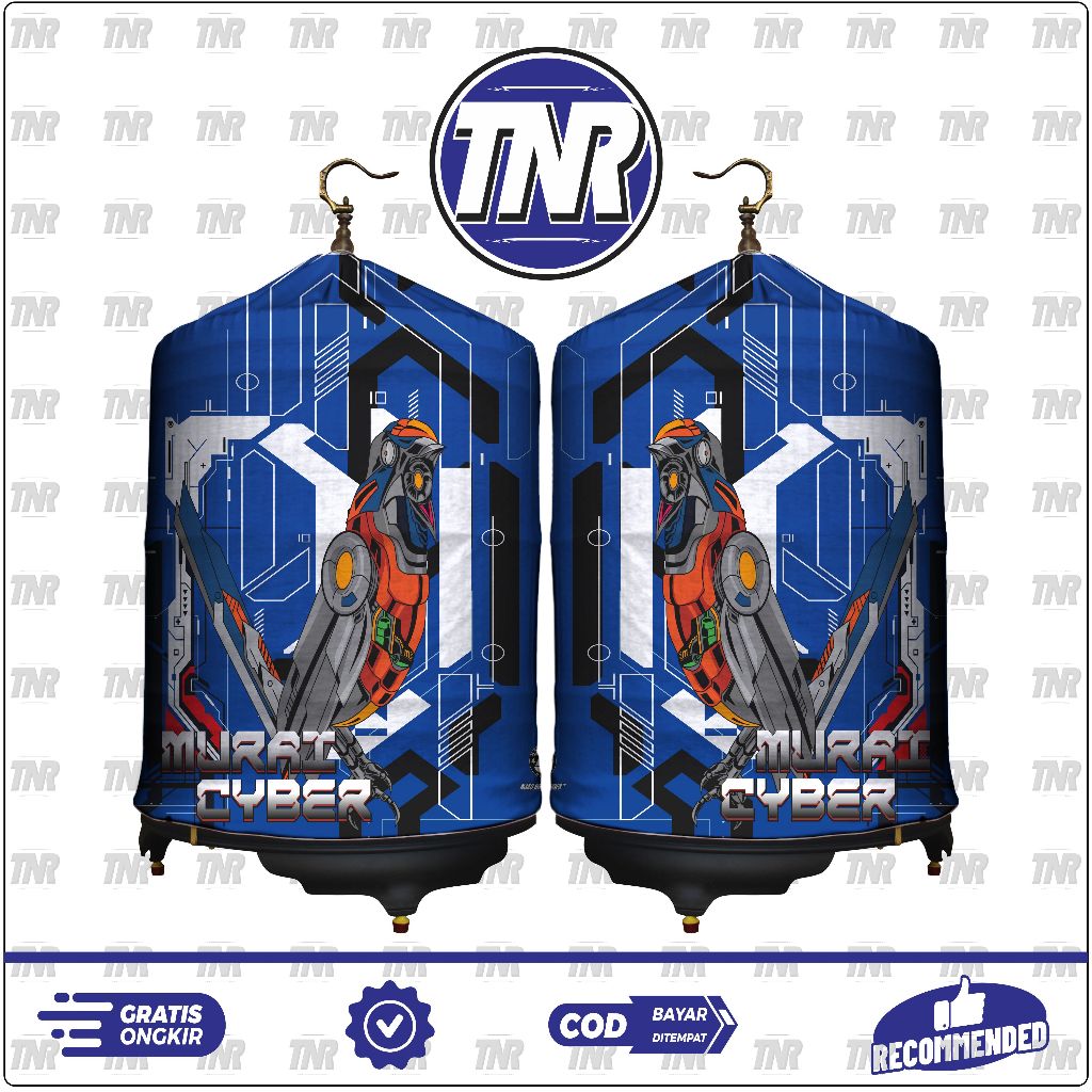 KERODONG FULL PRINTING SANGKAR MURAI - MURAI CYBER