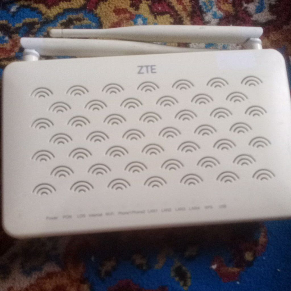 router modem ont wifi ZTE ZXHN F609 v1