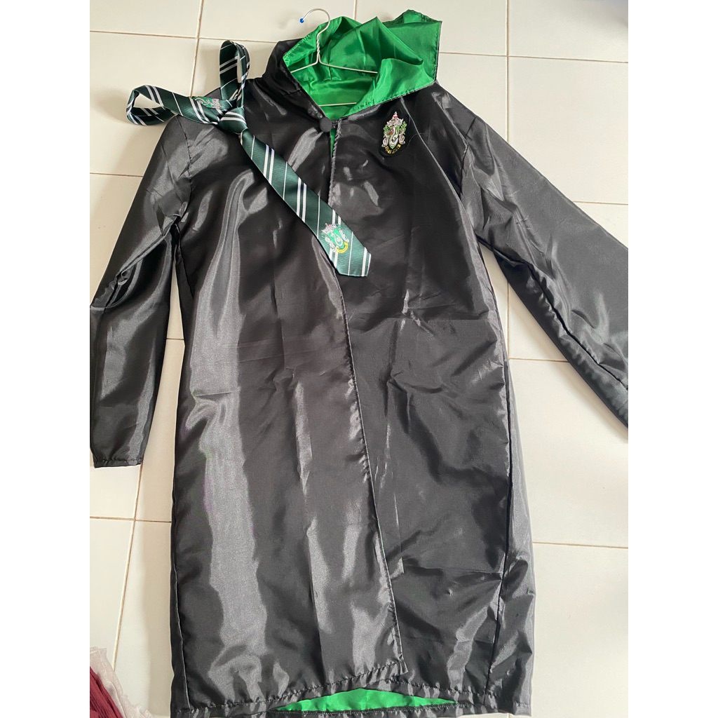 Jubah+Dasi Harry Potter Slytherin