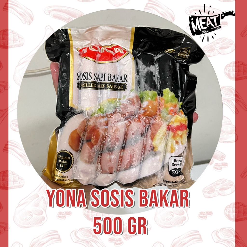 

Yona Sosis Bakar Mini 500gr isi 12