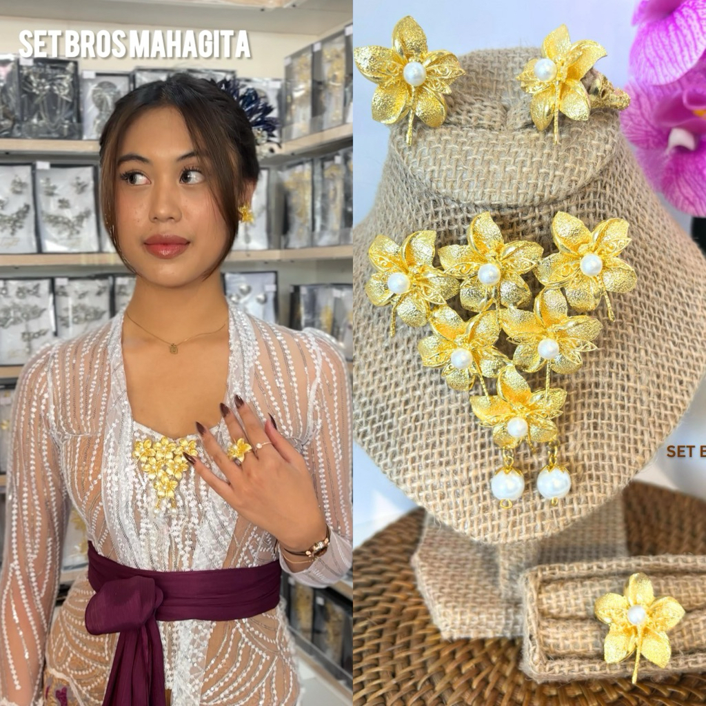 STARLIGHT BALI - Set Bros Mahagita / Set Alpaka/ Aksesoris Alpaka/ Bros Pin