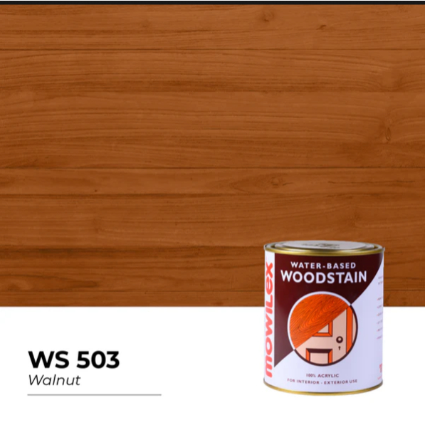 Cat Pelapis Kayu Cat Kayu Premium Plitur Kayu Plitur MOWILEX WOODSTAINT WS-53 (1L) 1 L