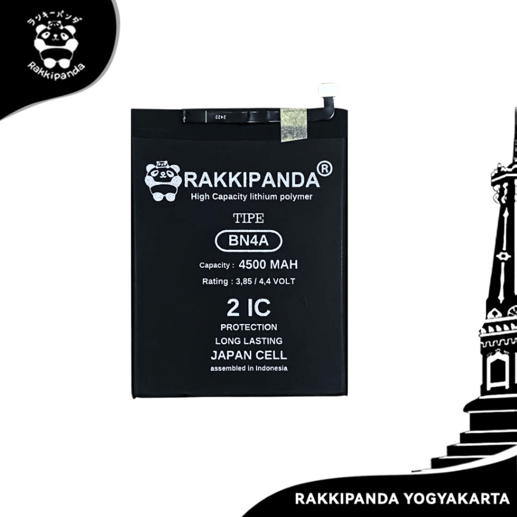 Baterai HP Rakkipanda BN4A REDMI NOTE 7 / REDMI NOTE 7 PRO Batre Bergaransi