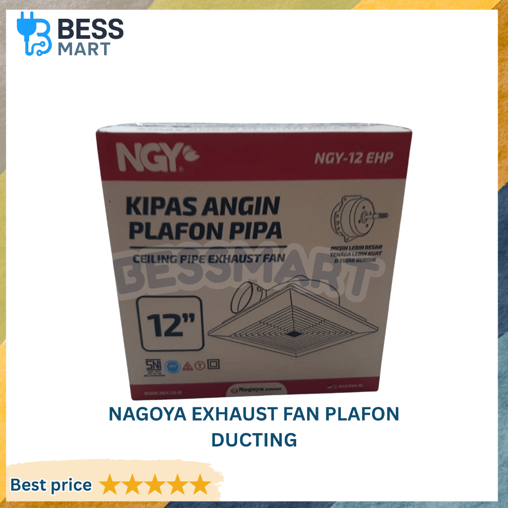 NAGOOYA Exhaust Fan Plafon Ducting (PCS)