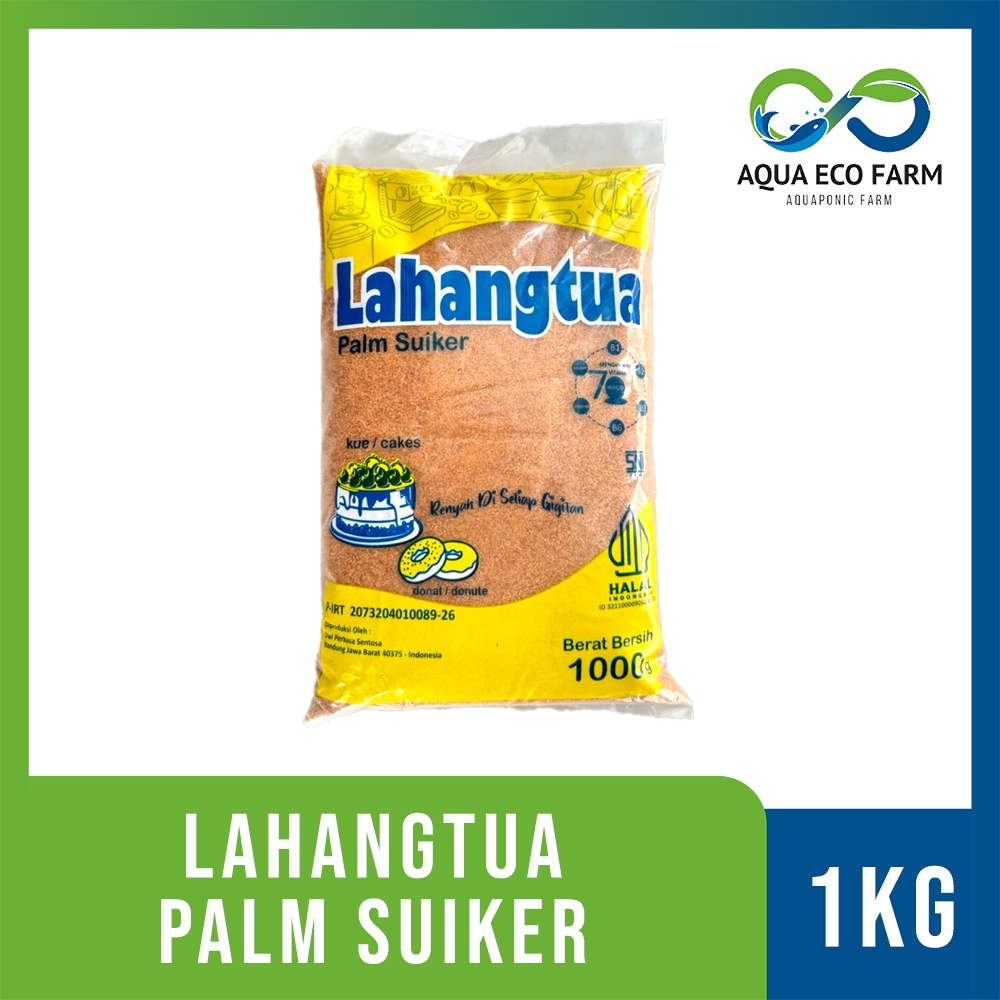 

[AquaEcoFarm] LahangTua Palm Suiker Kuning 1kg – Gula Aren Alami Warna Kuning, Manis Alami Tradisional bandung