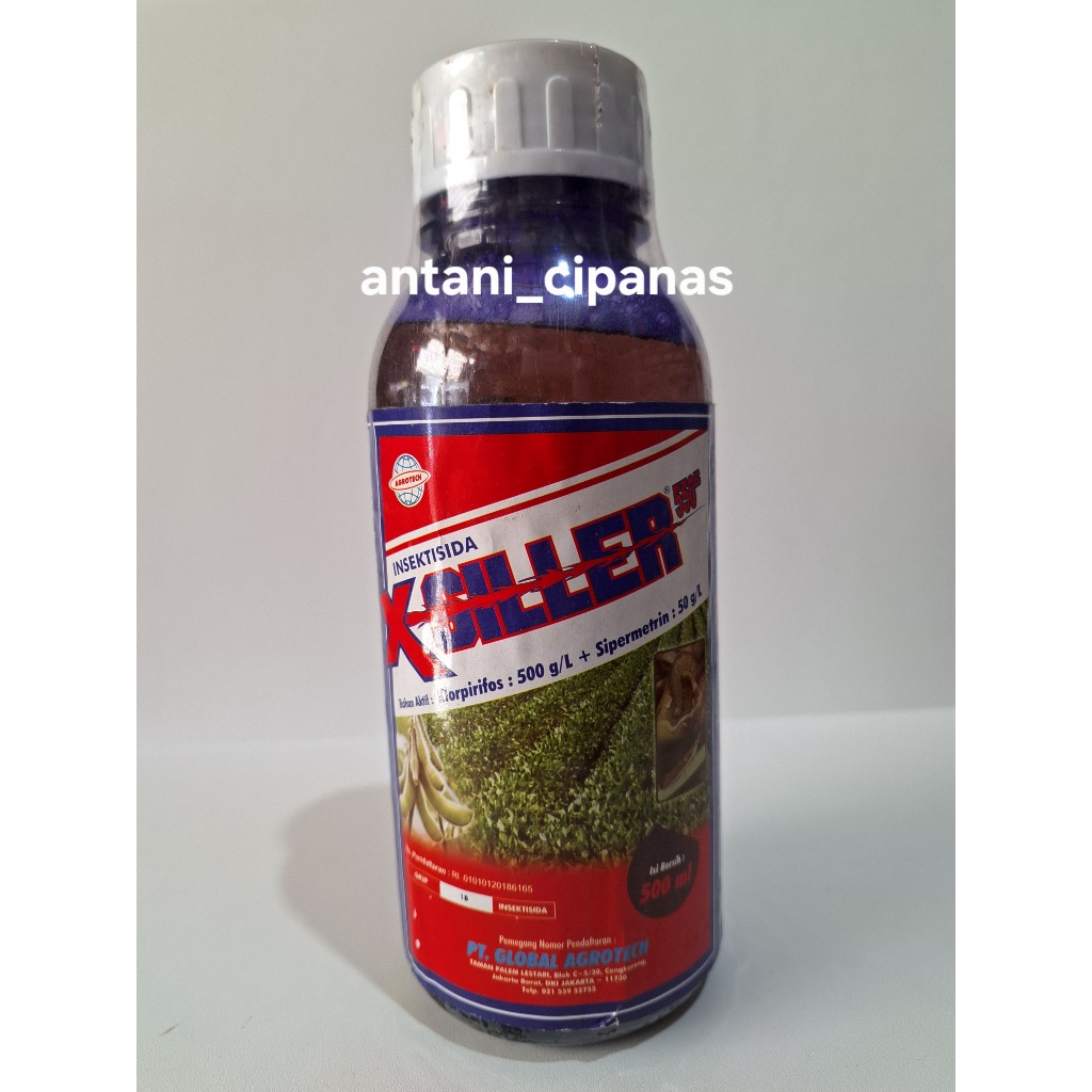 X SILLER 550EC 500ML Insektisida Klorfiripos dan Sipermetrin