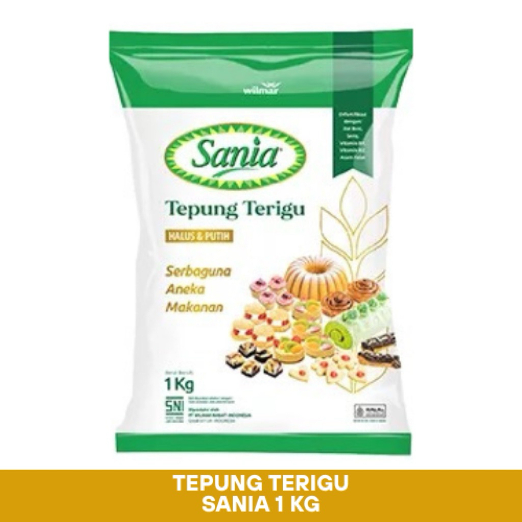 

TEPUNG TERIGU SANIA - 1 KG