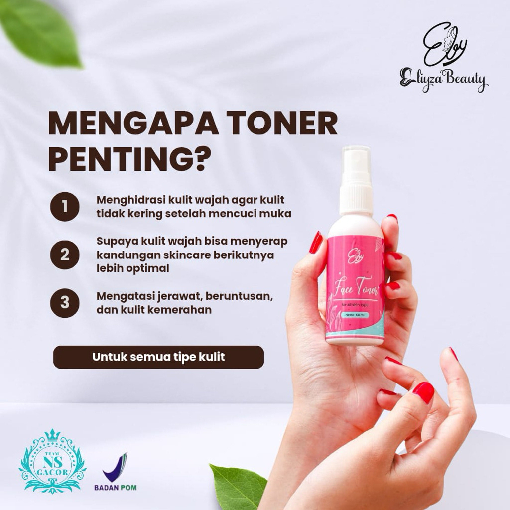 toner eliza beauty bpom