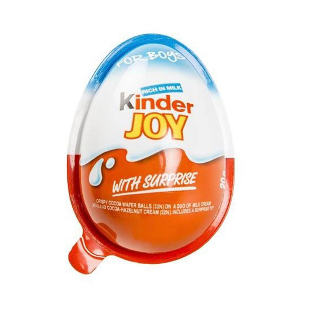 

Kinder Joy Cokelat Krispi dengan Kejutan Boys 20 gram