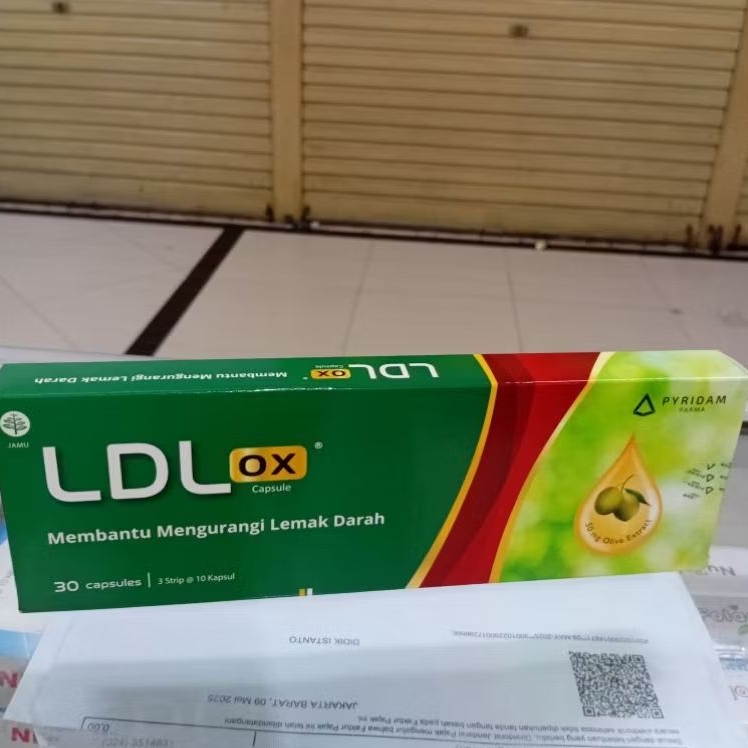 LDL OX box isi 30 Kapsul/bantu kurangi lemak darah