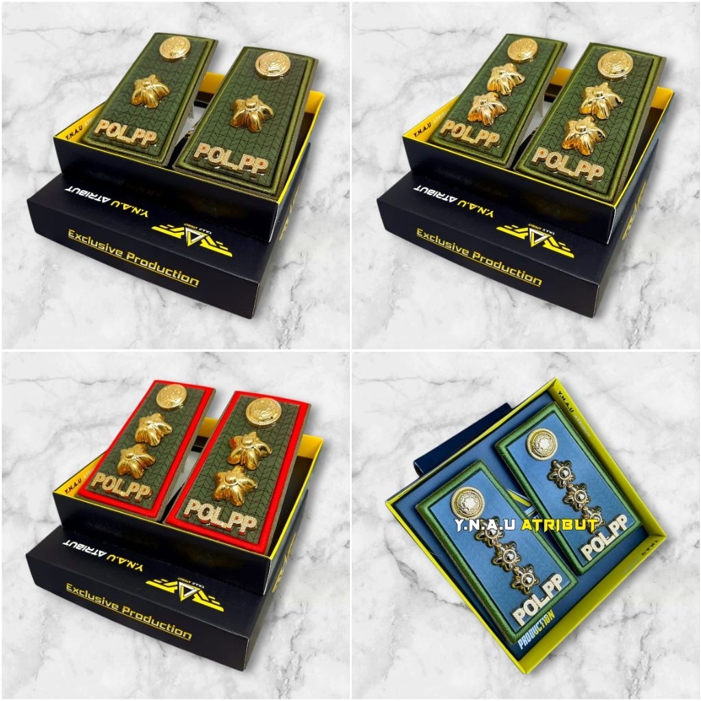 PANGKAT POL PP / PANGKAT SATPOL PP 3D/4A/4B EXCLUSIVE