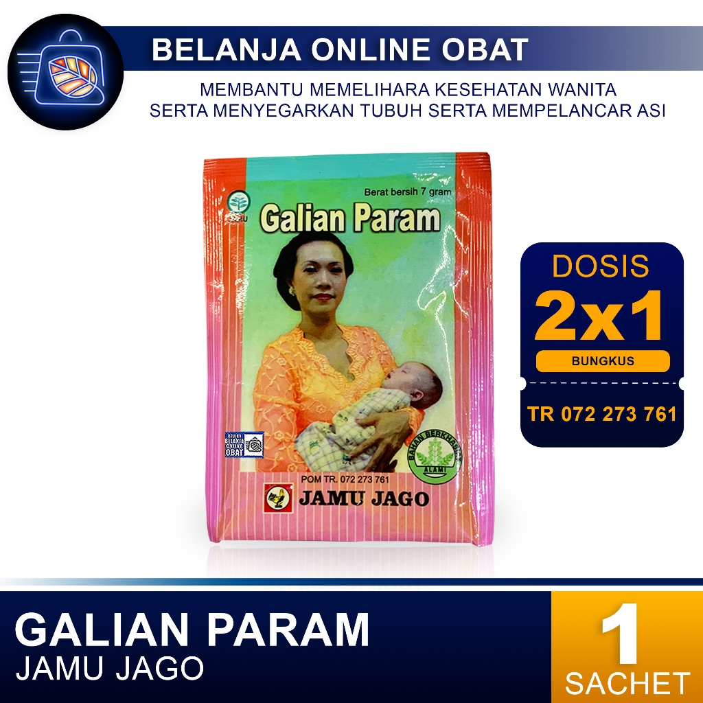 

JAMU JAGO GALIAN PARAM // Membantu Memperlancar Asi