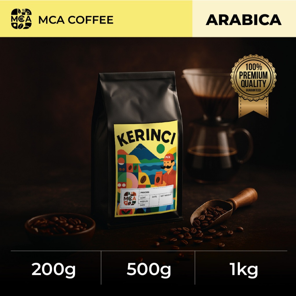 

MCA Coffee Kopi Kerinci Arabica Specialty 200g/500g/1kg Premium Quality