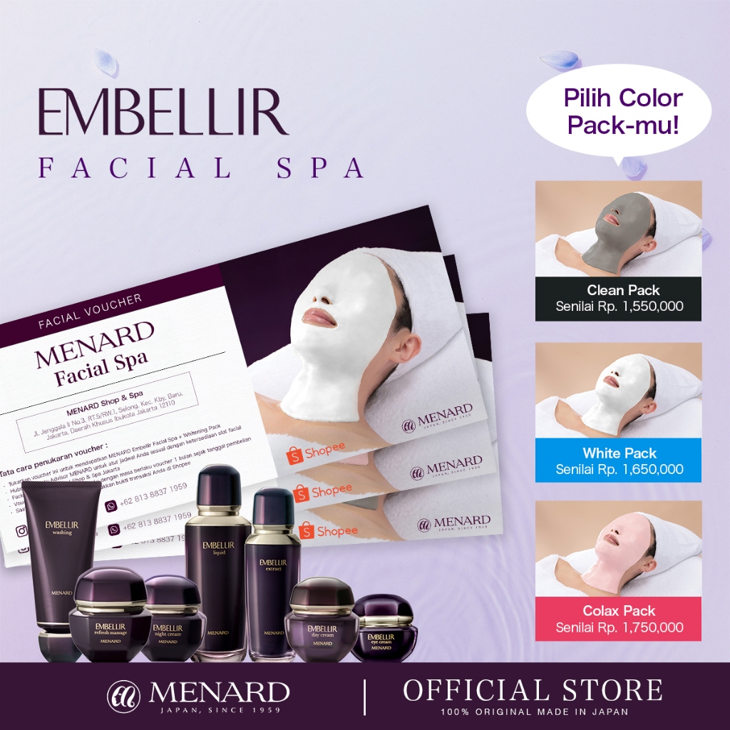 MENARD Facial Spa - Embellir Facial Spa
