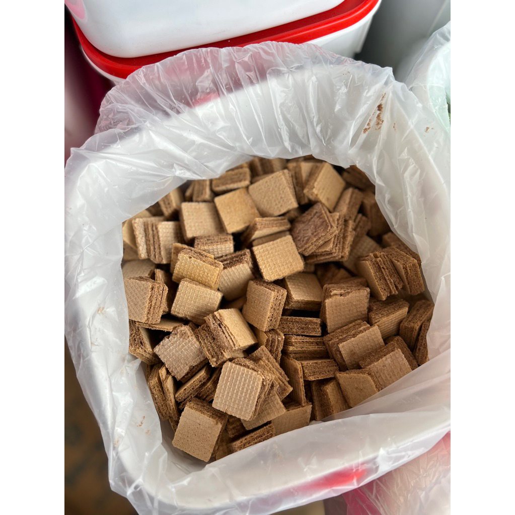 

MINI WAFER CREAM COKLAT 500GR