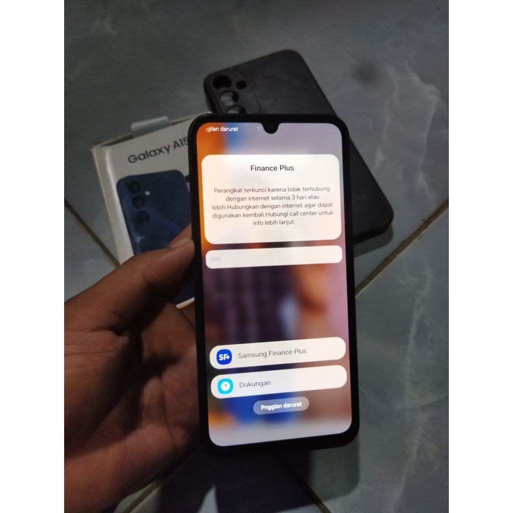 SAMSUNG A15 LOCK FINANCE