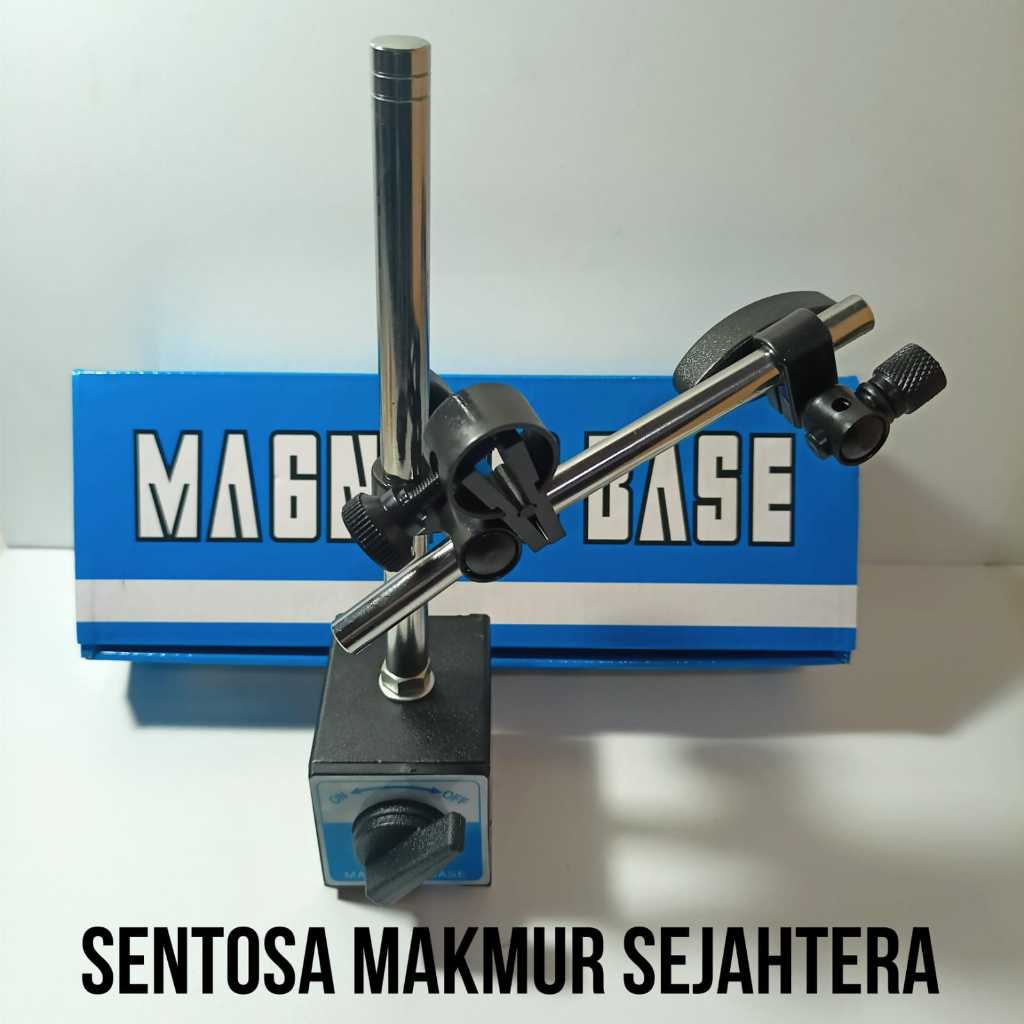 Magnetic Base Stang Flexible Dudukan Indicator Magnetic Stand Base