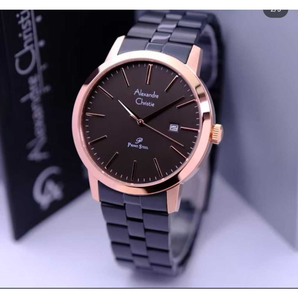 Jam Tangan Pria Alexandre Christie ACf 1007 Original