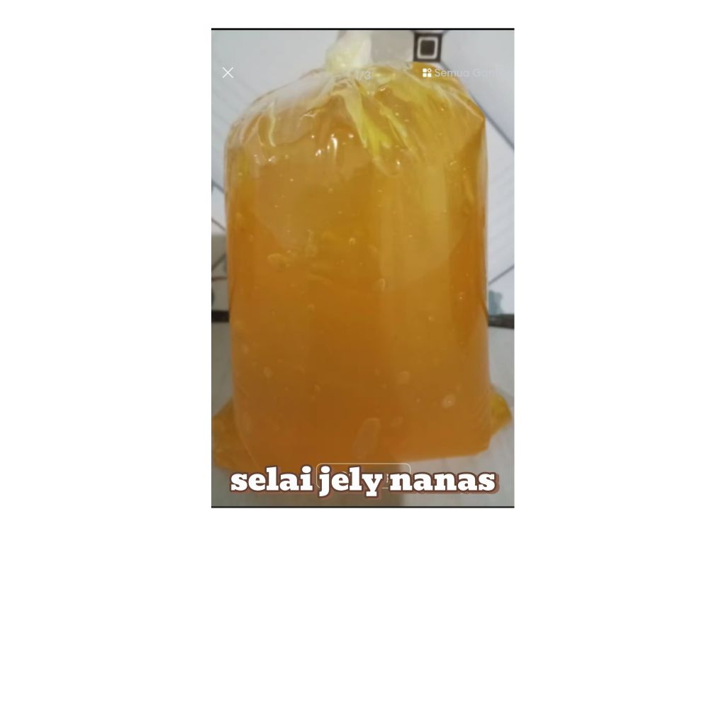 

selai jely nanas 500 gr, enak banget lembut