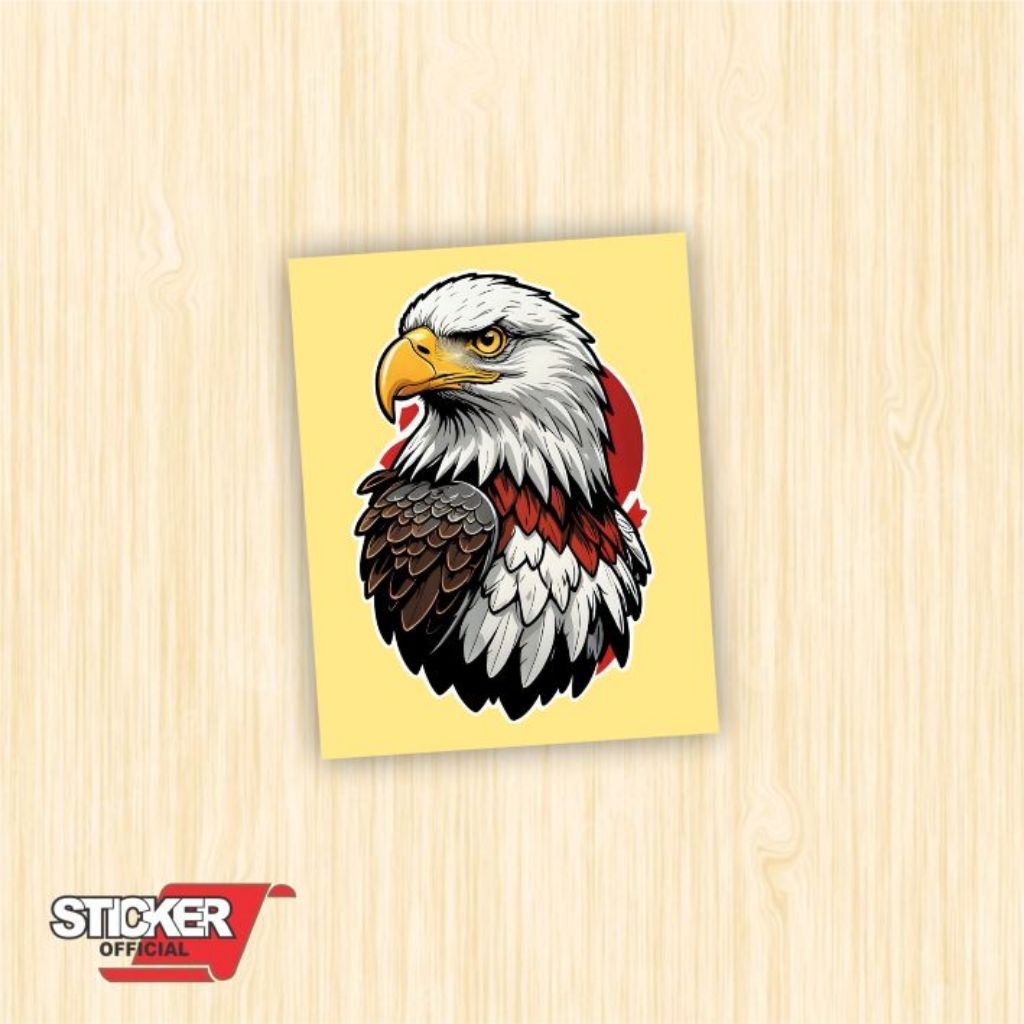 stiker elang, gatuda, elang, stiker nuala, hp, motor